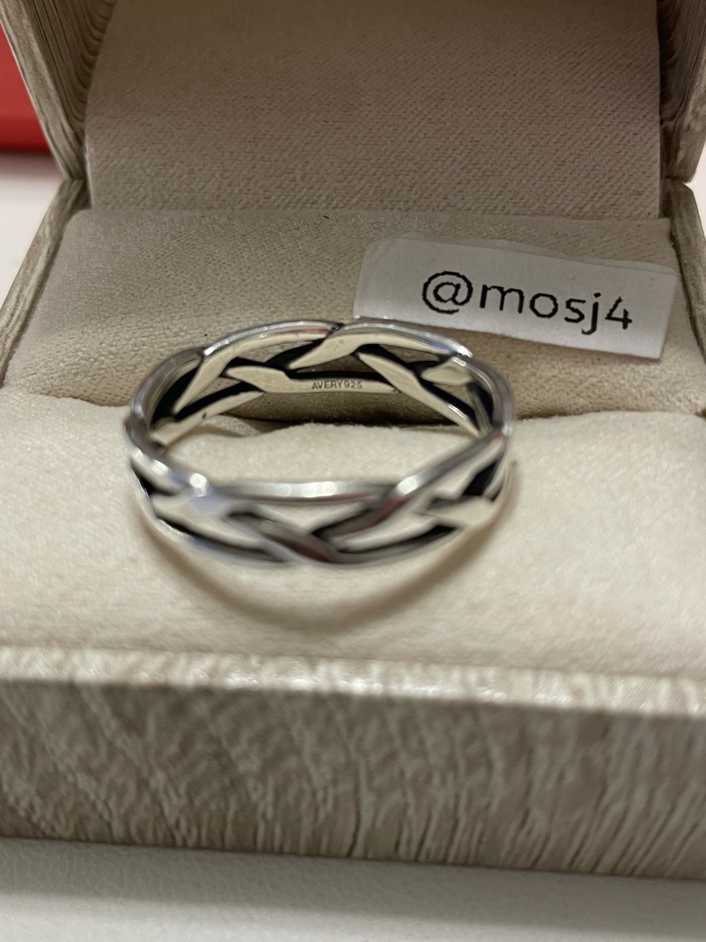 James Avery Tresse Wedding Band - Picture 4 of 5